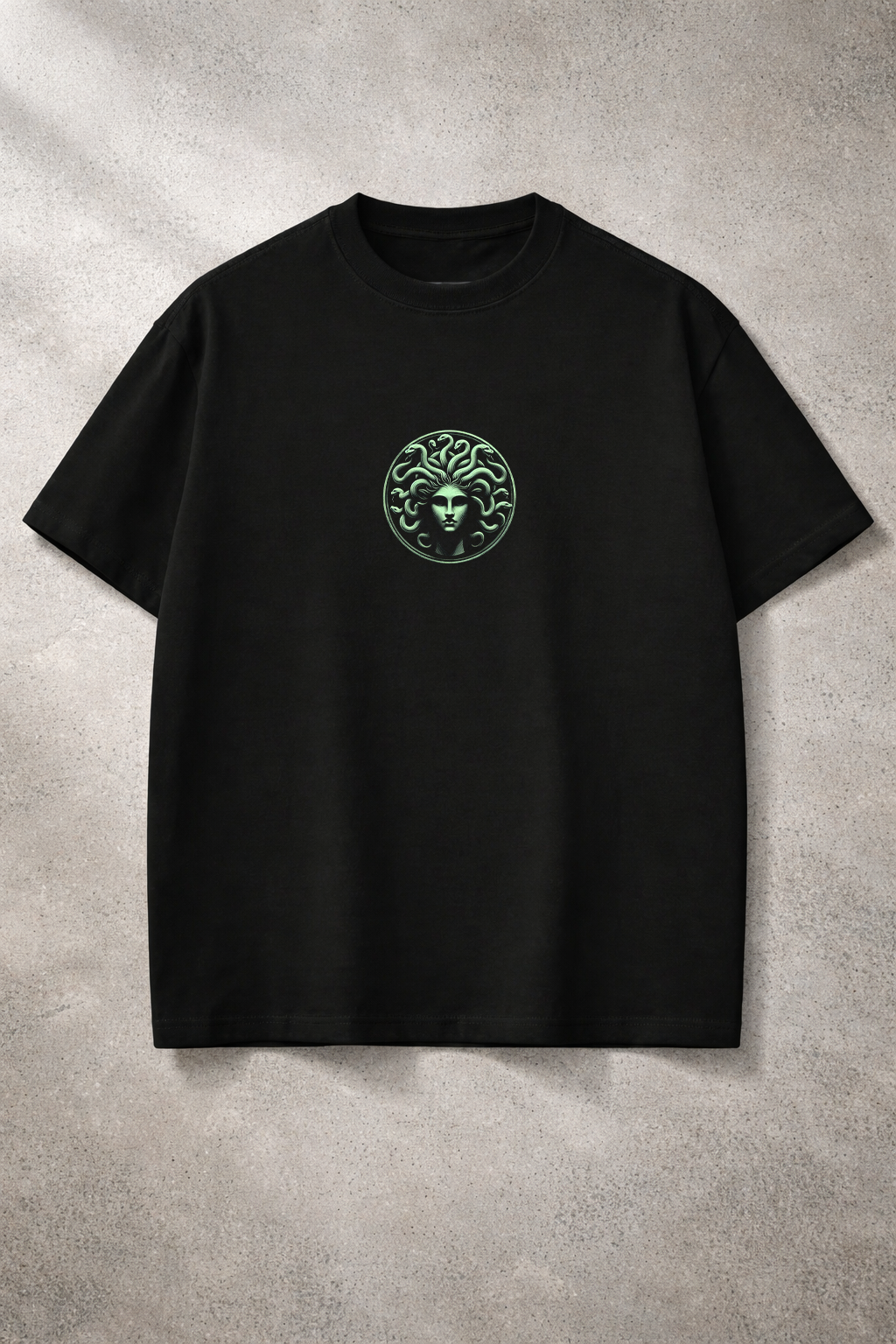 Medusa Viper Queen Oversized T-Shirt Black