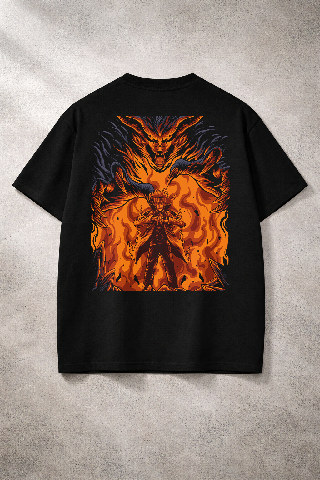 Inferno Beast Warrior Graphic T-Shirt – Black