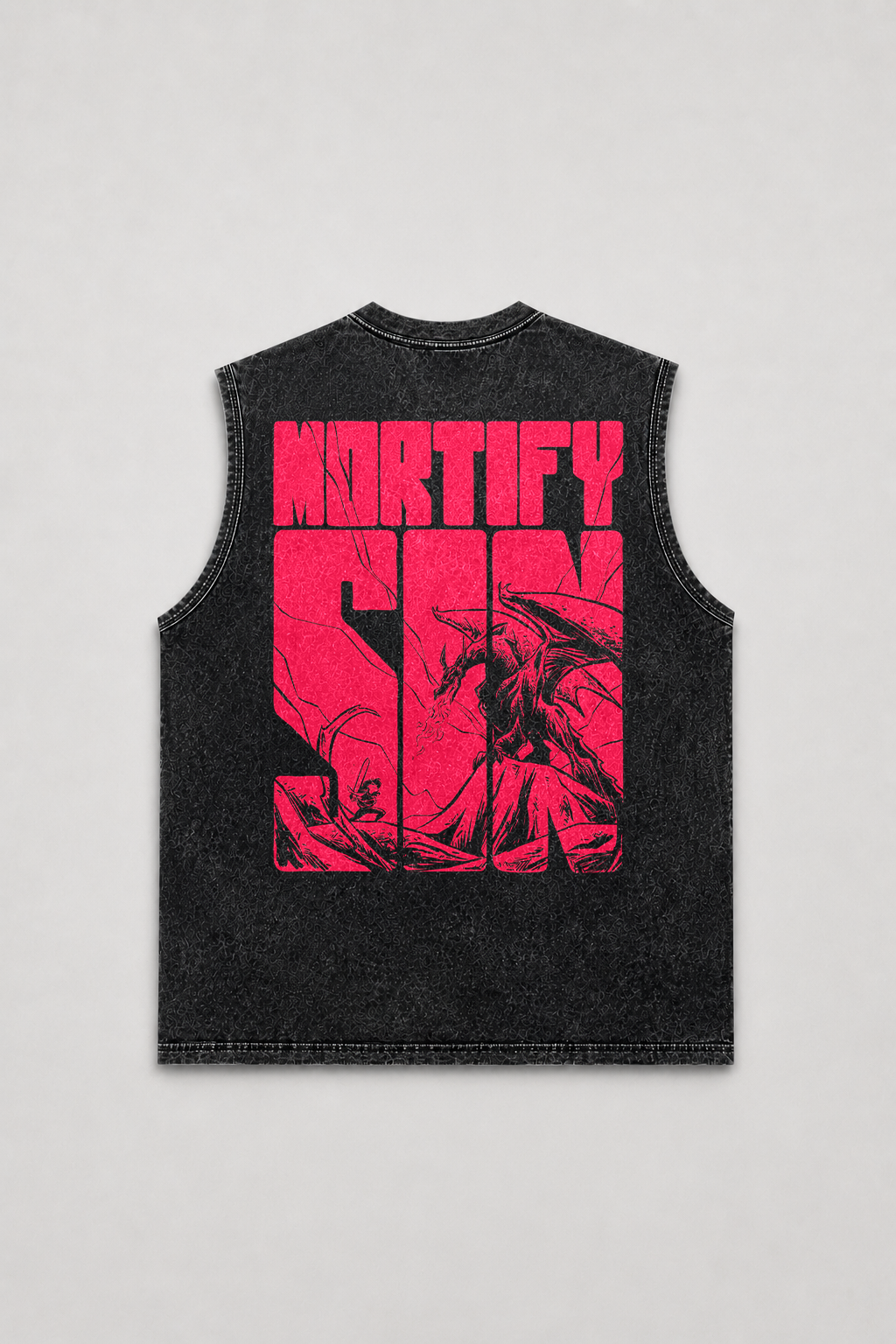 NARIFY Shadowborn Oversized Muscle Tee