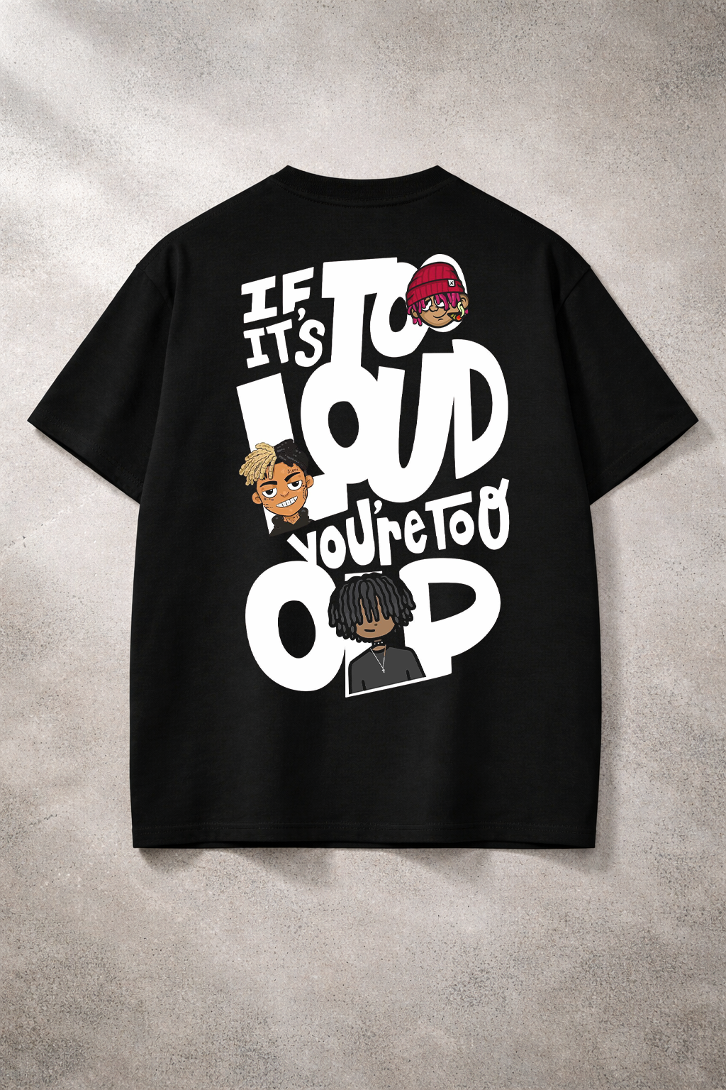 Too Loud Street Graphic Tee