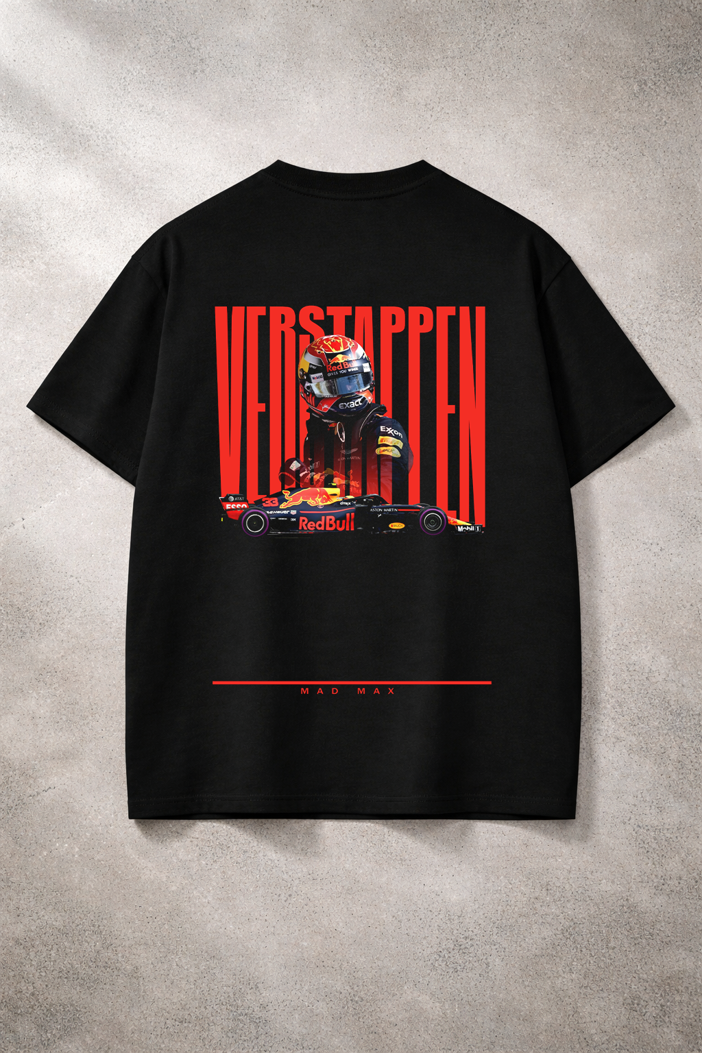 Mad Max Racing Graphic T-Shirt – Black