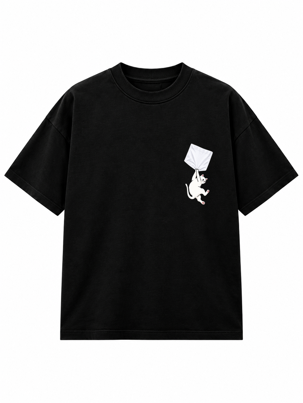 Alley Cat Tee Oversized tee