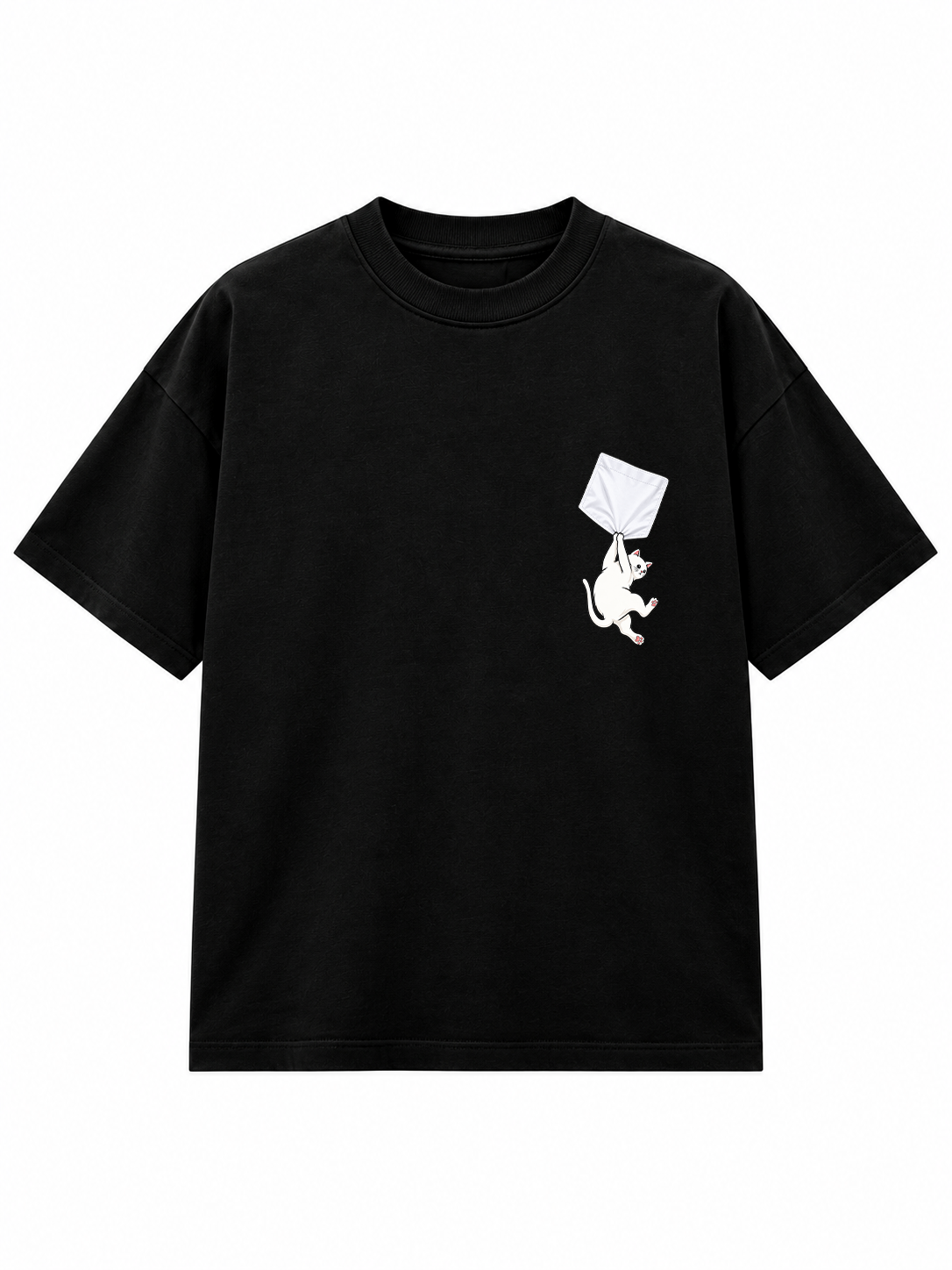 Alley Cat Tee Oversized tee