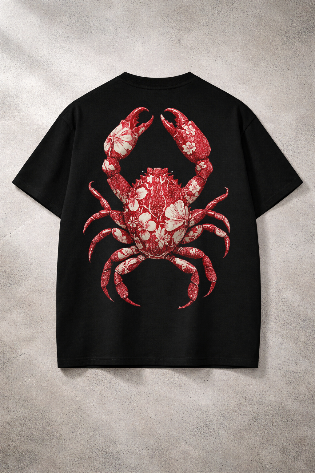 Sakura Crab Oversized Tee