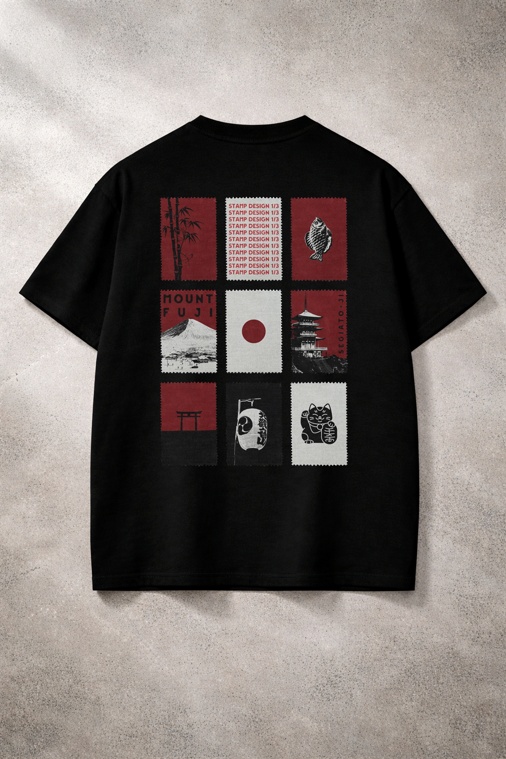 Sakura Stamp Collection Tee