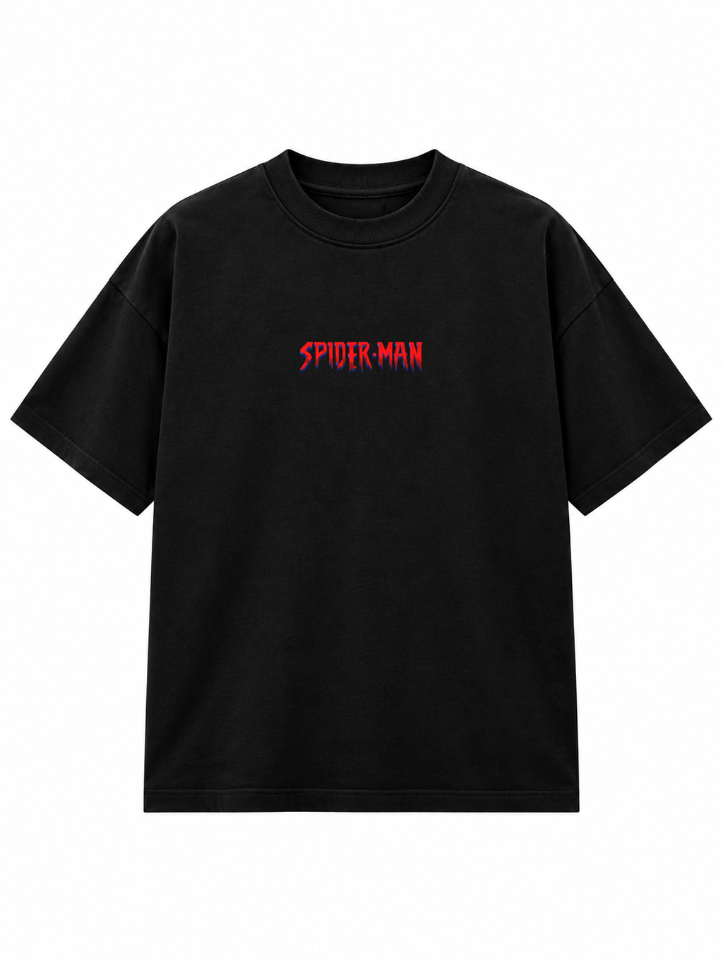 WEB DROP oversized tee